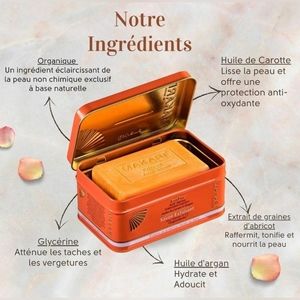 Makari Extreme Carrot & Argan Oil Bar Soap 7oz. – Exfoliating Anti-Aging Soap
